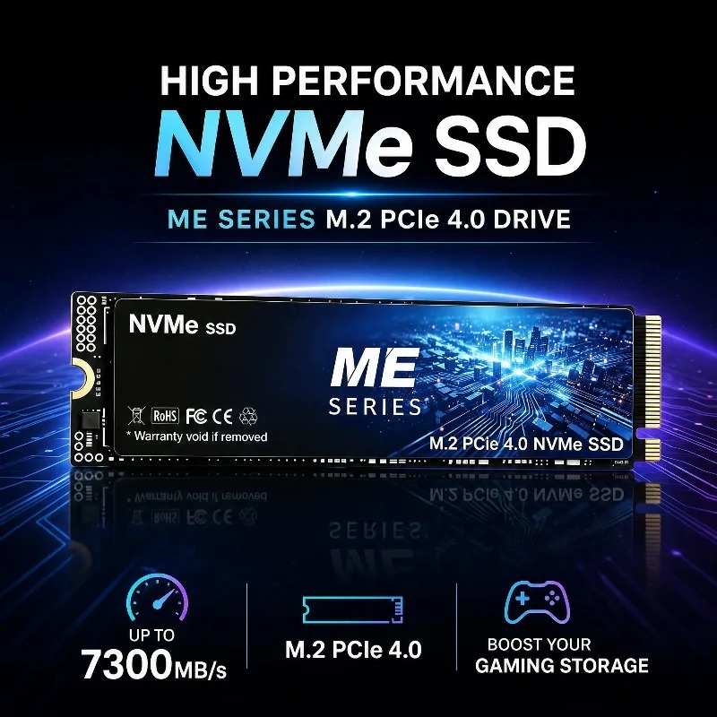 Новый SSD-накопитель ME SERIES – обзор и цена M.2 Nvme 4Tb Pcie 4.0 Ssd