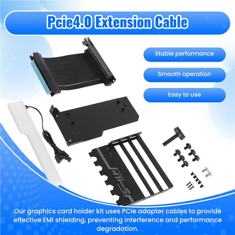 Вертикальный кронштейн для уст – обзор и цена Pcie 4.0 X16 Riser Cable 90 Degree
