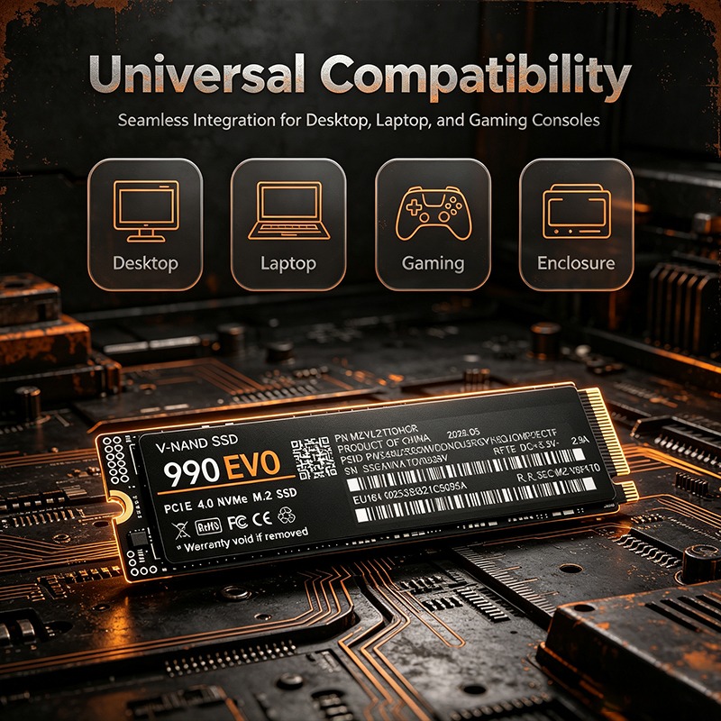 990 EVO M.2 2280 NVMe PCIe 4.0 – обзор и цена M.2 Nvme 4Tb Pcie 4.0 Ssd