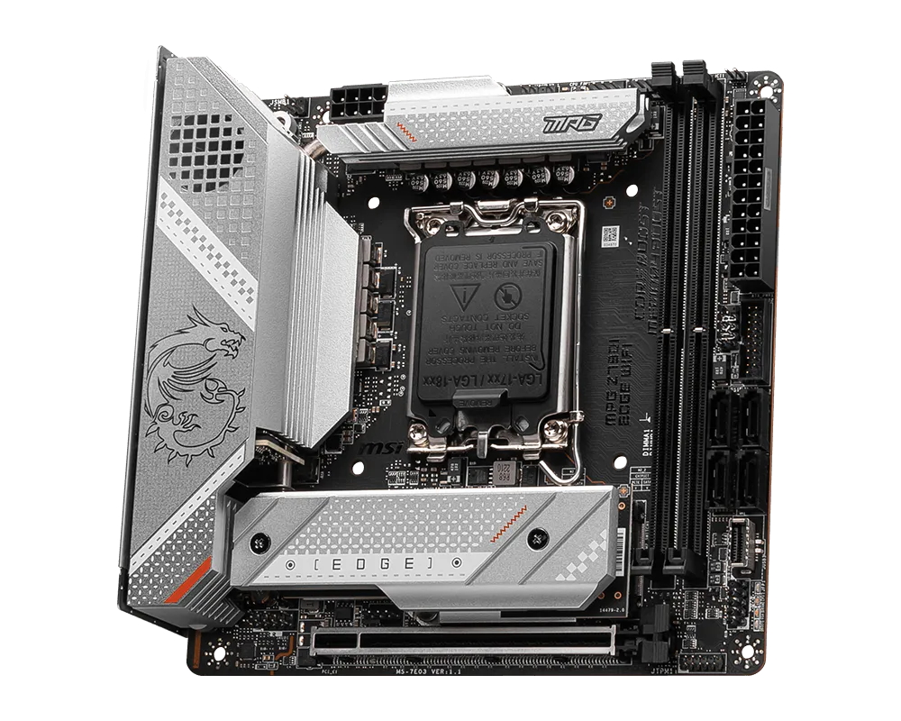 Материнская плата MSI MPG Z790 – обзор и цена Lga 1700 Ddr5 Itx Motherboard